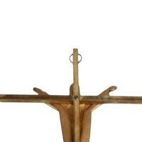 Vintage Metal Crucifix Wall Hanging - Religious Home Decor - Wall Cross - 10 Inch