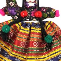 Vintage Folk Art Wooden Doll: Woman with Baby, Rustic Nursery Decor