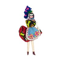 Vintage Portuguese Handmade Dolls, Folk Art Dolls, Couple Dolls, Textile Art, Collectible Dolls, Unique Gift, Home Decor