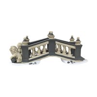 Dept 56 Heritage Village Bridge Set, Pair of Ceramic Bridges, Replacement Pieces, Christmas Village Accessory, Gift for Collector