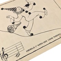 1935 Robyn Rote-Cards, Vintage Music Education Book, Louise Robyn, Teaching Musical Notation, Softcover, Collectible Music Book