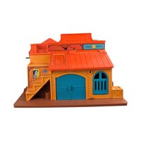 1982 Fisher Price Western Town Building, Vintage Toy Playset Structure, Collectible Toy Town, Imaginative Play Gift