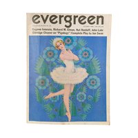 1967-68 Evergreen Magazine Pair, Vintage Literary Journal, Counterculture Publication, Beat Generation Collectible