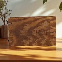 1948 High School Autograph Book | Wooden Cover | Vintage Memory Book | School Days Memorabilia