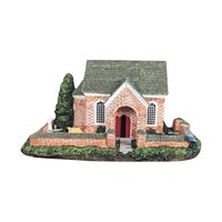 1992 Hawthorne Eastbrook Church | LeVan | Cottage Village Figure | Collectible Christmas Village | Vintage Holiday Decor