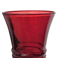 Vintage Anchor Hocking Ruby Red Vase | Royal Ruby Glass | Red Glass Vase | Collectible Glassware | Home Decor