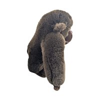 Vintage 1988 Dakin Gorilla Plush, Brown Ape Stuffed Animal, 80s Jungle Animal Toy, Soft Sculpture, Nursery Room Decor, Collector Toy Gorilla