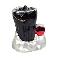 Vintage Coca-Cola "Served Here" Blown Glass Ornament | Christmas Ornament | Coke Collectible | Soda Fountain Decor