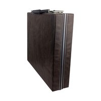 Vintage Cassette Tape Holder Briefcase, 1980s Audio Storage Case for 36 Tapes with Key, Analog Mixtape Carrying Case