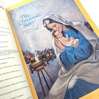 Vintage 1980s Christmas Literature Art Annuals Set of 3 Holiday Reading