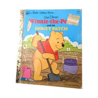 Vintage Winnie the Pooh Book Lot, Pooh King of the Beasties, Honey Patch, Jokes & Riddles, Tigger Golden Book, A.A. Milne, Children's Books