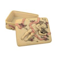 Vintage Cherub Decor Lot, Dezine Resin Trinket Box, Cherub Photo Albums, Angelic Decor, Gift for Angel Lover, Home Decor