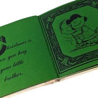 1964 Peanuts Christmas is Together Time Book, Vintage Charles Schulz Book, Collectible Peanuts Book, Holiday Gift, Nostalgic Christmas