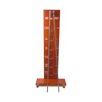 1960s Hit The Pot Wood Dexterity Game, Vintage Bar Game or Man Cave Decor, Mid-Century Skill Toy