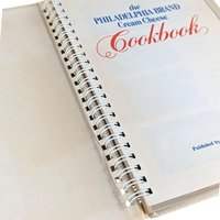 Vintage Philadelphia Cream Cheese Cookbook Pair - 1980s Recipes, Cheesecakes, Appetizers, Dips - Retro Kitchen Decor