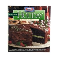 Vintage Christmas Craft and Cookbook Pair - BHG Treasury Crafts & Foods, Kraft Best Ever Holiday Recipes - Retro Christmas Decor
