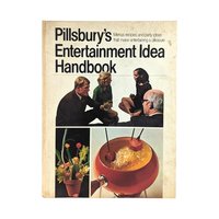 Vintage Pillsbury Cookbook and Entertainment Trio - 1970s Cookbooks, Creative Cooking, Bake-Off Recipes, Retro Kitchen Decor
