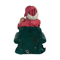 Vintage Clothique Possible Dreams Santa Feeding Baby Musical Figure, Collectible Santa, Holiday Decor, Christmas Gift, Musical Santa