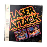 1978 Milton Bradley Laser Attack Game, Missing One Energy, Vintage Electronic Game, Space Battle Game, Strategy Game, Collectible Game