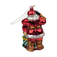 Vintage Coca-Cola Santa Claus Blown Glass Ornament | Christmas Ornament | Coke Collectible | Holiday Decor