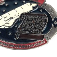 Vintage Space Shuttle Challenger Brass Belt Buckle | NASA Memorabilia | Space Shuttle Collectible | 1986