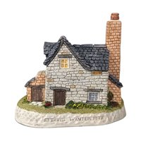 1993 David Winter The Smithy Cottage, Collectible English Village, Miniature House, Gift for Collectors