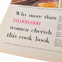 1965 Better Homes and Gardens New Cook Book, Vintage Cookbook, Souvenir Edition, Recipes, Cooking, Gift for Cook, Kitchen Decor
