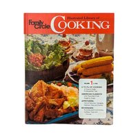 Vintage Family Circle Cookbook Lot, 1960s Ground Beef Recipes, 1972 Illustrated Cooking, 1992 New Tastes, Cookbooks for Home Chefs