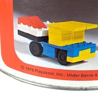 Vintage 1976 Playskool American Bricks | Building Blocks | Classic Construction Toy | Retro Toy