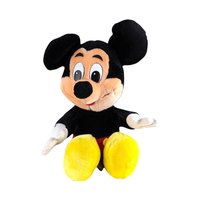 Vintage Mickey Mouse Plush, 12" Plush Toy, Disney Plush, Collectible Toy, Retro Mickey Mouse