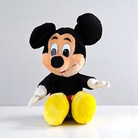 Vintage Mickey Mouse Plush, 12" Plush Toy, Disney Plush, Collectible Toy, Retro Mickey Mouse