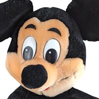 Vintage Mickey Mouse Plush, 12" Plush Toy, Disney Plush, Collectible Toy, Retro Mickey Mouse