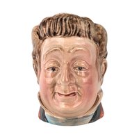 Vintage Beswick Mr. Pecksniff Toby Mug, Ceramic Character Jug, Dickens Collectible, Gift for Collector, 3.5 Inches