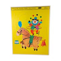 Vintage Preschool Tray Puzzles, 1960s Whitman Circus, Elephant, Kangaroo Puzzles, Jaymar Zorro Puzzle, Kids Room Decor, Nostalgic Toys