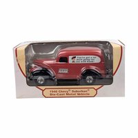 Vintage 2001 ERTL 1946 Chevy Suburban Diecast Replica Bank Collectible