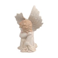 1997 SCS Angel Figurine, Ceramic Cherub, Vintage Home Decor, Guardian Angel Gift, Collectible Angel