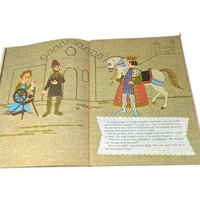 1968 Rumpelstiltskin Hardcover, Stella Nathan Retelling, Vintage Whitman Book, Illustrated Fairy Tale, Children's Story