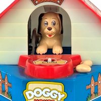 Vintage Everlast Plastic Doggy House Bank, Coin Savings Bank, Puppy Gift, Children's Room Decor, Collectible Toy Bank