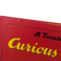 Vintage 2004 Curious George Treasury Hardcover 8 Stories Margret H.A. Rey Illustrated Children's Book Gift for Kids