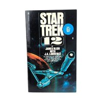 Vintage Star Trek Paperback Book Set, James Blish Star Trek 9 10 12, The New Voyages 2, Sci Fi Gift for Trekkie, Classic 70s TV Show Tie In