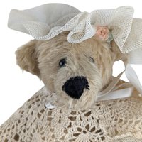 Vintage Girl Teddy Bear Lot - 1993 Ty Eve, Russ Claudette, Hen & Holly, Russ Berrie Bronwyn - Collectible Bears, Vintage Plush, Gift Ideas