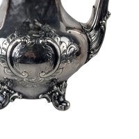 Vintage Reed & Barton Silver Plated Teapot, Hand Chased Regent Pattern, Elegant Tea Service, Collectible Silverware, Gift for Hostess