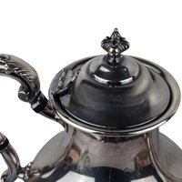 Vintage Reed & Barton Silver Plated Teapot, Hand Chased Regent Pattern, Elegant Tea Service, Collectible Silverware, Gift for Hostess