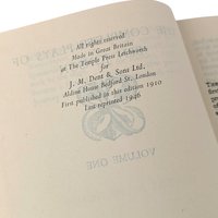 1946 Everyman's Library Ben Jonson Plays Vol. 1, English Drama, Gift for Scholar, Hardcover