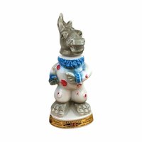 Vintage 1968 Jim Beam Donkey Decanters, Bourbon Whiskey Collectibles, Barware, Man Cave Decor, Unique Gift