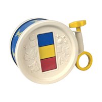Vintage Fisher Price Toy Lot: Music Box Clock, Suzy Seal Pull Toy, Cloth Book, Xylophone Drum - Retro Toys, Collectible Toys