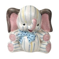 Vintage Napco Ceramic Elephant Planter | Nursery Decor | Baby Shower Gift | Retro Planter | Elephant Lover