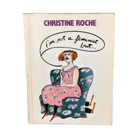 1985 "I'm Not a Feminist But..." Book | Christine Roche | Feminist Humor | Vintage Book | Gift for Feminists