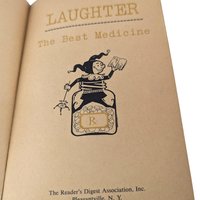 1962 Reader's Digest Laughter the Best Medicine Book, Humor Collection, Funny Anecdotes Book, Gift for Humor Lovers, Vintage Reader's Digest