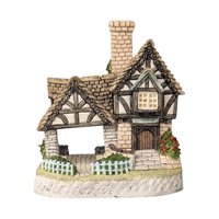 1993 David Winter The Church & Vestry Cottage, Collectible English Village, Miniature House, Gift for Collectors